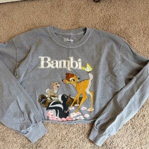 Disney Bambi Gray Sweatshirt